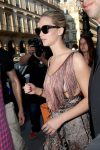 Jennifer Lawrence Braless