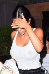 Kim Kardashian Braless