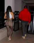 Kim Kardashian Braless Boobs