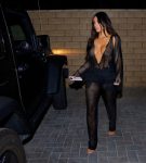 Kim Kardashian Braless Boobs
