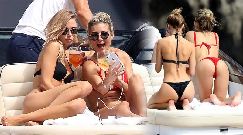 Kimberley Garner – Bikini Candids in Italy
