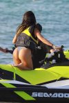Kourtney Kardashian Transparent Swimsuit