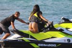 Kourtney Kardashian Transparent Swimsuit