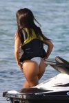 Kourtney Kardashian Transparent Swimsuit
