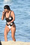 Kourtney Kardashian Transparent Swimsuit