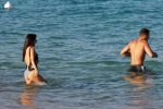Kourtney Kardashian Transparent Swimsuit
