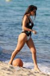 Kourtney Kardashian Transparent Swimsuit