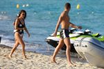 Kourtney Kardashian Transparent Swimsuit
