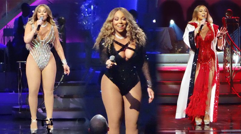 Mariah Carey Performs Live in Las Vegas