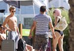 Pixie Lott Ass Swimsuit