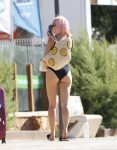 Pixie Lott Ass Swimsuit