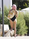 Pixie Lott Ass Swimsuit