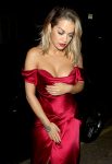 Rita Ora Cleavage Boobs