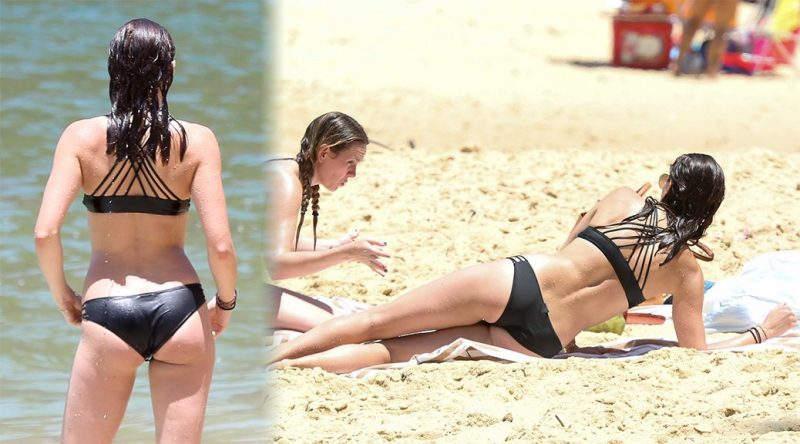 Troian Bellisario – Bikini Candids in Rio de Janeiro