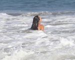 Alessandra Ambrosio Pink Bikini