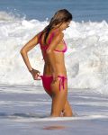 Alessandra Ambrosio Pink Bikini