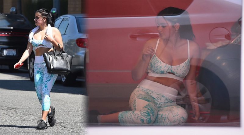 Ariel Winter – Nipslip Candids in Los Angeles