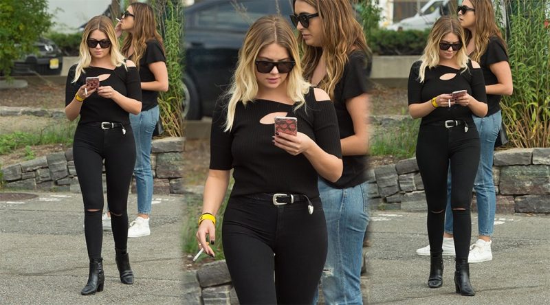 Ashley Benson – Candid in New York