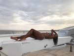 Christina Milian Bikini Yacht