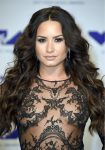 Demi Lovato Braless Boobs