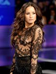 Demi Lovato Braless Boobs