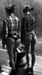 Elsa Hosk Cowgirl