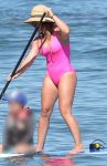 Hilary Duff Swimsuit Pink