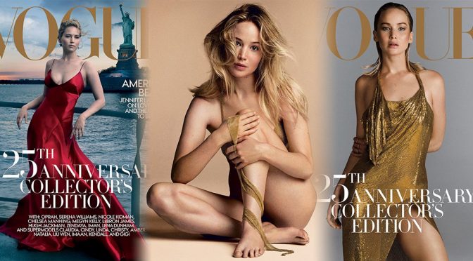 Jennifer Lawrence – Vogue Magazine Photoshoot (September 2017)