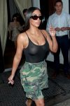 Kim Kardashian Braless Boobs