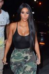 Kim Kardashian Braless Boobs