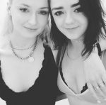 Sophie Turner & Maisie Williams