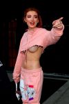 Bella Thorne Braless Underboob