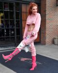 Bella Thorne Braless Underboob
