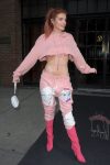 Bella Thorne Braless Underboob