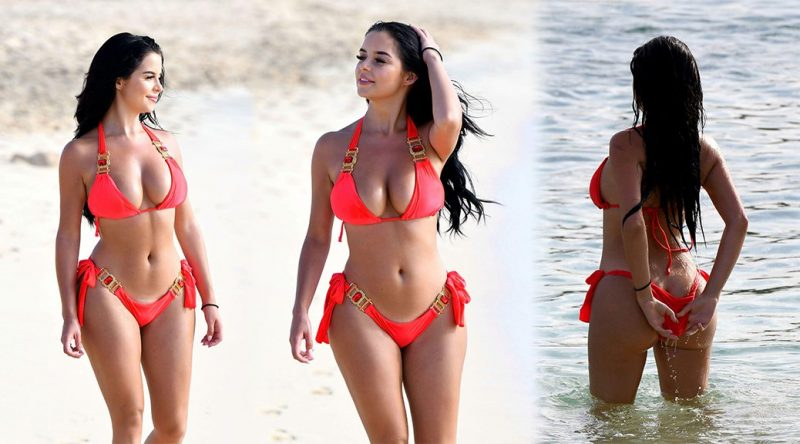 Demi Rose Mawby – Bikini Candids in Cape Verde