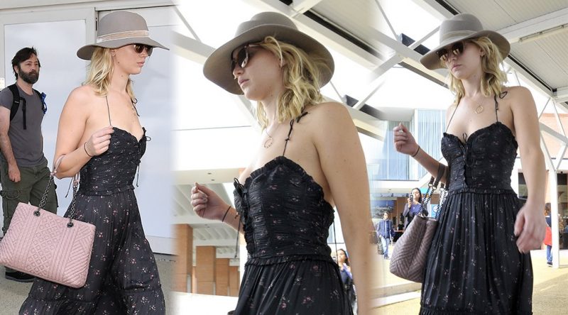 Jennifer Lawrence – Candids in Venice