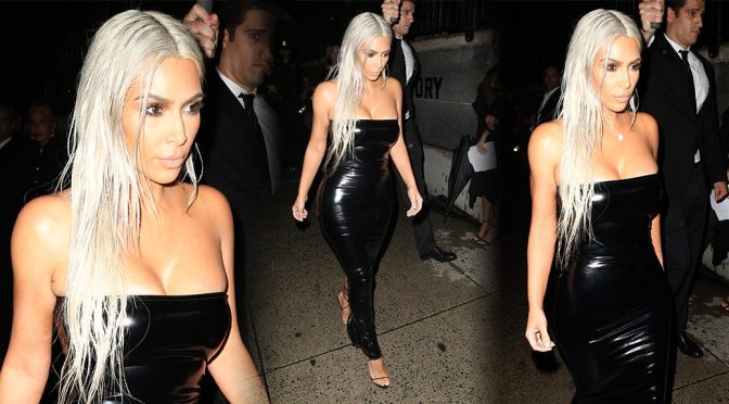 Kim Kardashian – Tom Ford SS18 Fashion Show in New York