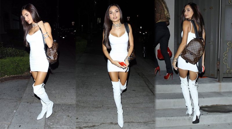 Pia Mia – Candids at Katana in West Hollywood