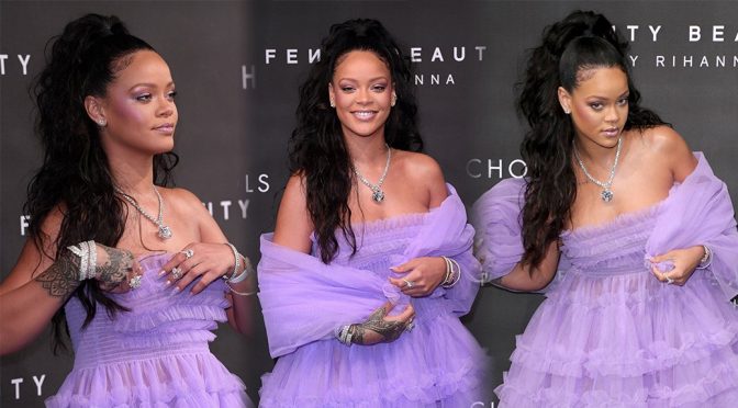 Rihanna – “FENTY Beauty” Launch in London