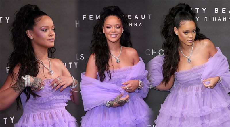Rihanna – “FENTY Beauty” Launch in London