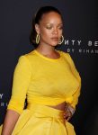 Rihanna Braless
