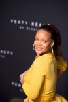 Rihanna Braless