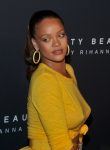 Rihanna Braless