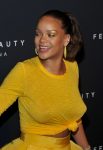 Rihanna Braless