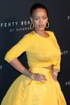 Rihanna Braless