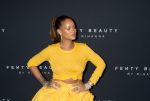 Rihanna Braless