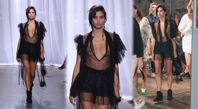 Sara Sampaio – Zadig & Voltaire Fashion Show in New York