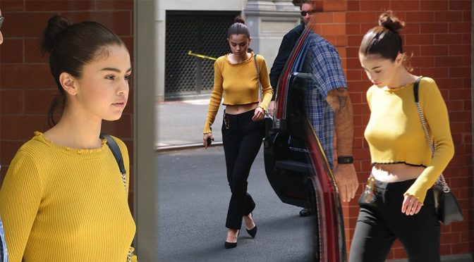 Selena Gomez Braless