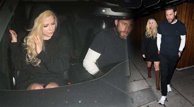 Avril Lavigne – Upskirt Candids in West Hollywood