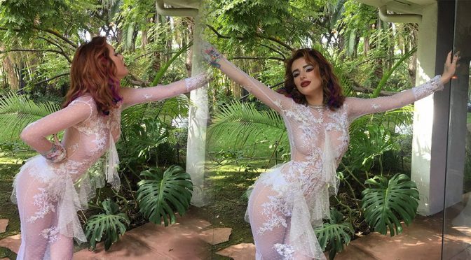 Bella Thorne – Braless See-Through Photoshoot (Instagram)